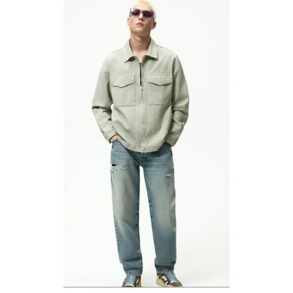 Zara Men’sZipperedJacketSize L 7446407